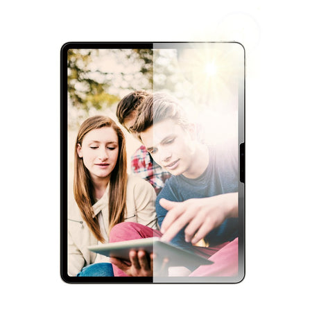 iPad Air 13" (2025 / 2024) / Pro 13" (2025 / 2024) - PanzerGlass Ultra-Wide Fit Anti-Reflective Armor Skærmbeskyttelsesglas m. Installationsramme - Gennemsigtig