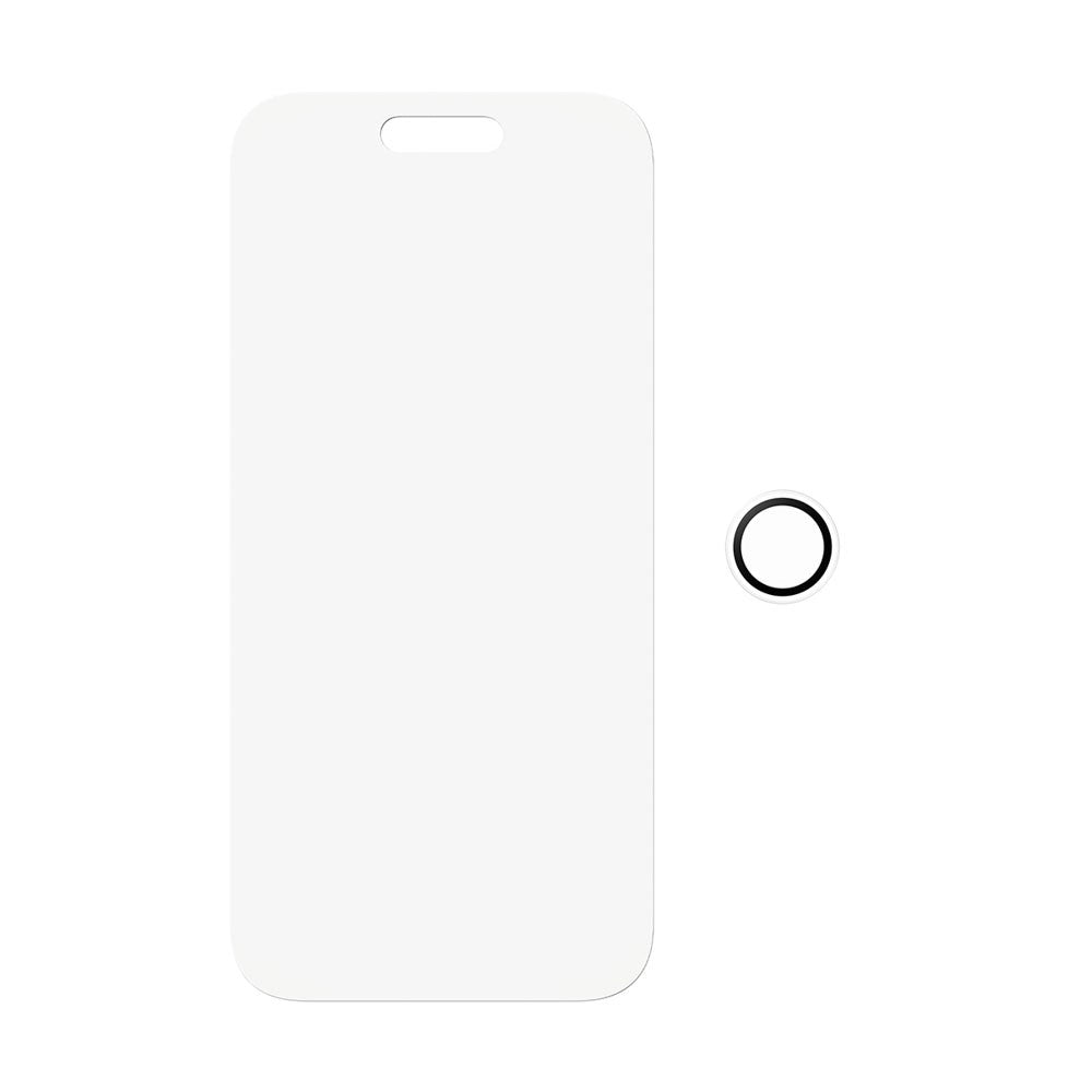 iPhone Air PanzerGlass 2-in-1 Classic Bundle m. Classic Fit Skærmbeskyttelse & Hoops Kameralinsebeskyttelse - Gennemsigtig