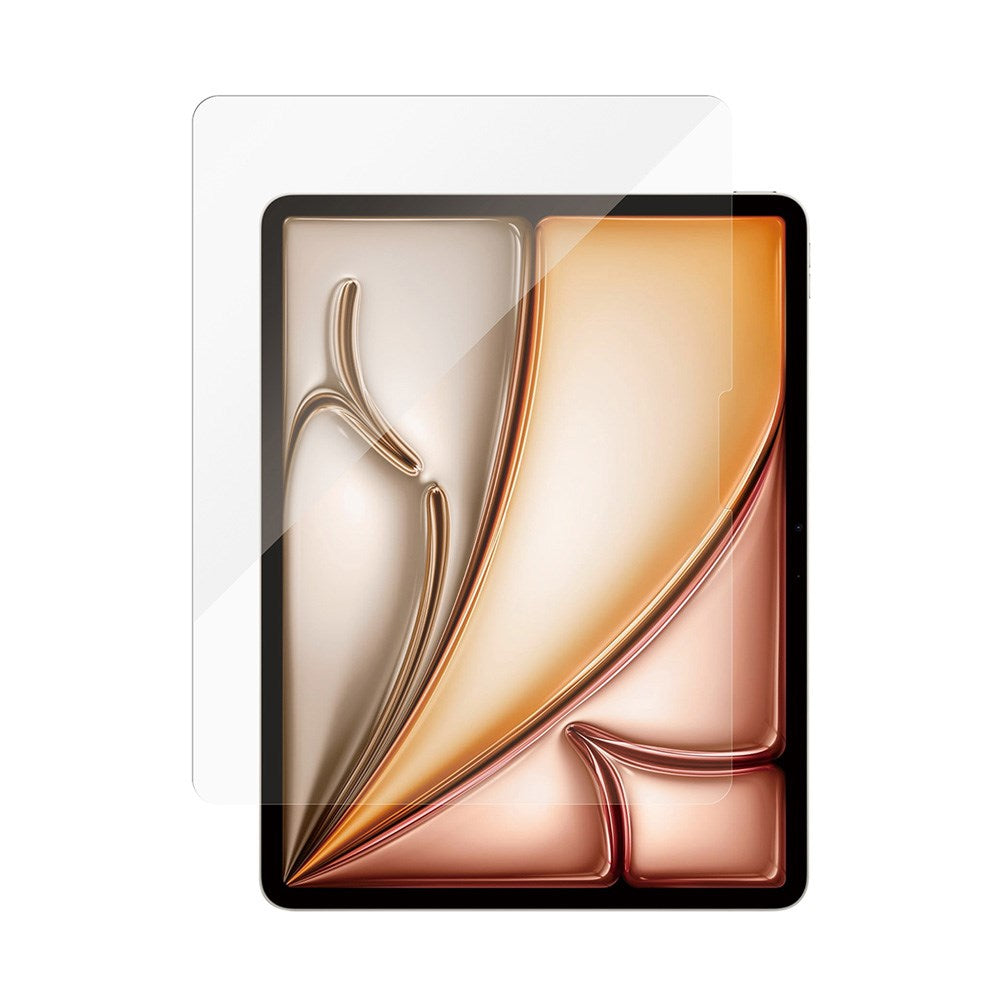 iPad Air 13" (2026 / 2025 / 2024) / Pro 13" (2025 / 2024) - PanzerGlass Skærmbeskyttelsesglas m. Installationsramme - Ultra-Wide Fit - Gennemsigtig
