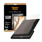 iPad Air 13" (2026 / 2025 / 2024) / Pro 13" (2025 / 2024) - PanzerGlass Skærmbeskyttelsesglas m. Installationsramme - Ultra-Wide Fit - Gennemsigtig