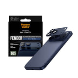 iPhone 17 Pro PanzerGlass FENDER Kameralinse Beskyttelsesglas - Deep Blue