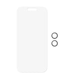 iPhone 17 PanzerGlass 2-in-1 Classic Bundle m. Classic Fit Skærmbeskyttelse & Hoops Kameralinsebeskyttelse - Gennemsigtig