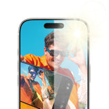 iPhone 17 Pro PanzerGlass Ultra Wide Fit Beskyttelsesglas m. EasyAligner - Anti-Reflective - Gennemsigtig