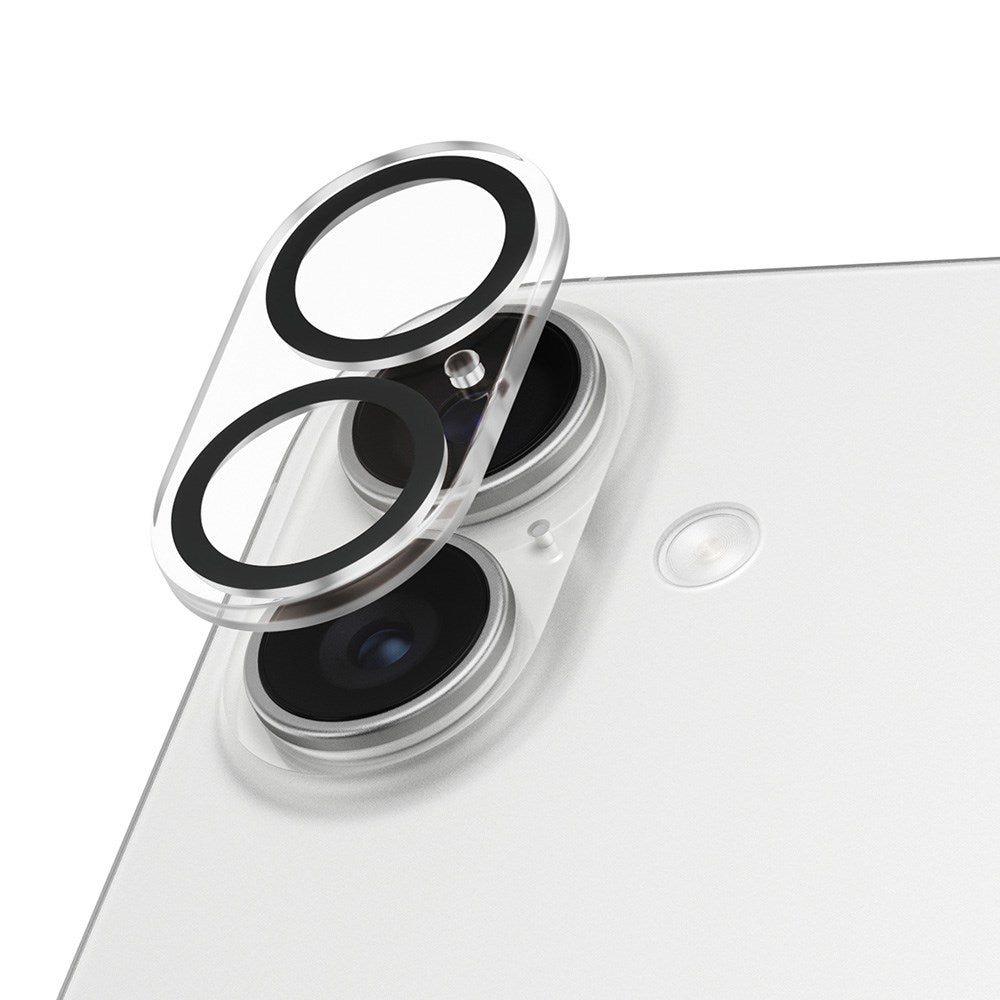 iPhone 17 PanzerGlass PicturePerfect Kamerabeskyttelsesglas - Gennemsigtig / Sort