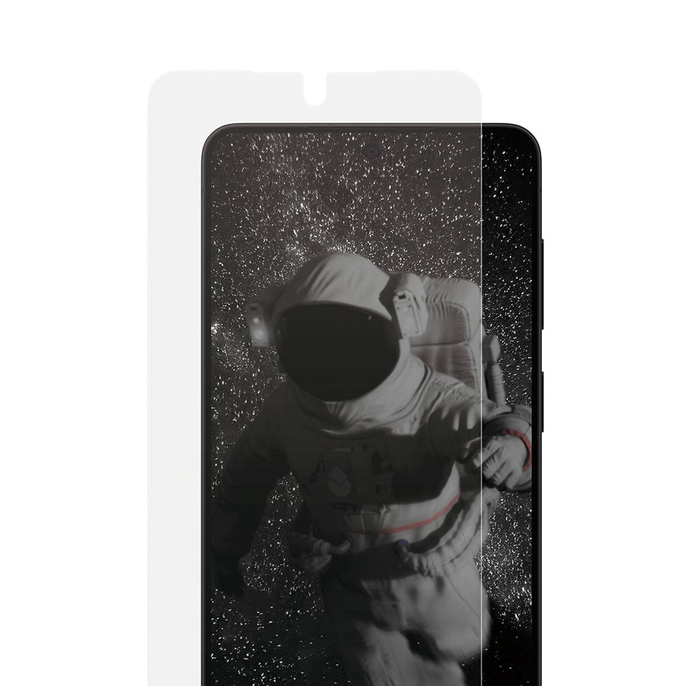 Samsung Galaxy S26+ (Plus) PanzerGlass Ceramic Skærmbeskyttelsesglas m. EasyAligner - Ultra Wide Fit - Gennemsigtig