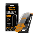 iPhone 18 Pro Max / 17 Pro Max PanzerGlass Endless Fit Beskyttelsesglas m. FastFit-In-A-Box - Gennemsigtig