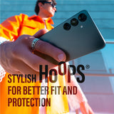 Samsung Galaxy S25 PanzerGlass Hoops - Beskyttelse til Kamera - Gennemsigtig