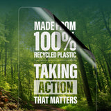 PanzerGlass Samsung Galaxy S25 Ultra Eco Matrix 4-Way Privacy Skærmbeskyttelse Ultra Wide Fit m.  Alignerkit - Platinum Strength - Gennemsigtig