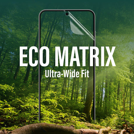 Samsung Galaxy S25+ (Plus) PanzerGlass Eco Matrix Beskyttelsesglas - Ultra Wide Fit - Alignerkit - Platinum Strength - Gennemsigtig