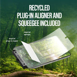 Samsung Galaxy S25 Ultra PanzerGlass Eco Matrix Beskyttelsesglas - Ultra Wide Fit - Alignerkit - Platinum Strength - Gennemsigtig