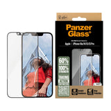 PanzerGlass® Skærmbeskytter til iPhone 16e / 14 / 13 / 13 Pro - Ultra-Wide Beskyttelse - Inkl. EasyAligner - Gennemsigtig