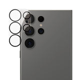 Samsung Galaxy S25 Ultra PanzerGlass PicturePerfect - Beskyttelse til Kamera - Platinum Strength - Gennemsigtig / Sort