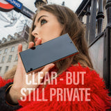 Samsung Galaxy S25+ (Plus) - PanzerGlass Ultra-Wide Fit Skærmbeskyttelsesglas - Privacy Funktion - Gennemsigtig