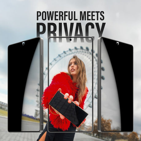 Samsung Galaxy S25 Ultra - PanzerGlass Ultra-Wide Fit Skærmbeskyttelsesglas - Privacy Funktion - Gennemsigtig