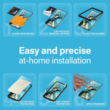 Samsung Galaxy S25 PanzerGlass All-in-One Skærmbeskyttelse Ultra Wide Fit m. Easy Aligner - Gennemsigtig