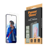 Samsung Galaxy S25 PanzerGlass All-in-One Skærmbeskyttelse Ultra Wide Fit m. Easy Aligner - Gennemsigtig