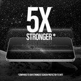 Samsung Galaxy S25 - PanzerGlass Ultra-Wide Fit Ceramic Skærmbeskyttelsesglas - Gennemsigtig