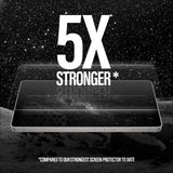 Samsung Galaxy S25 Ultra - PanzerGlass Ultra-Wide Fit Ceramic  Skærmbeskyttelsesglas - Gennemsigtig