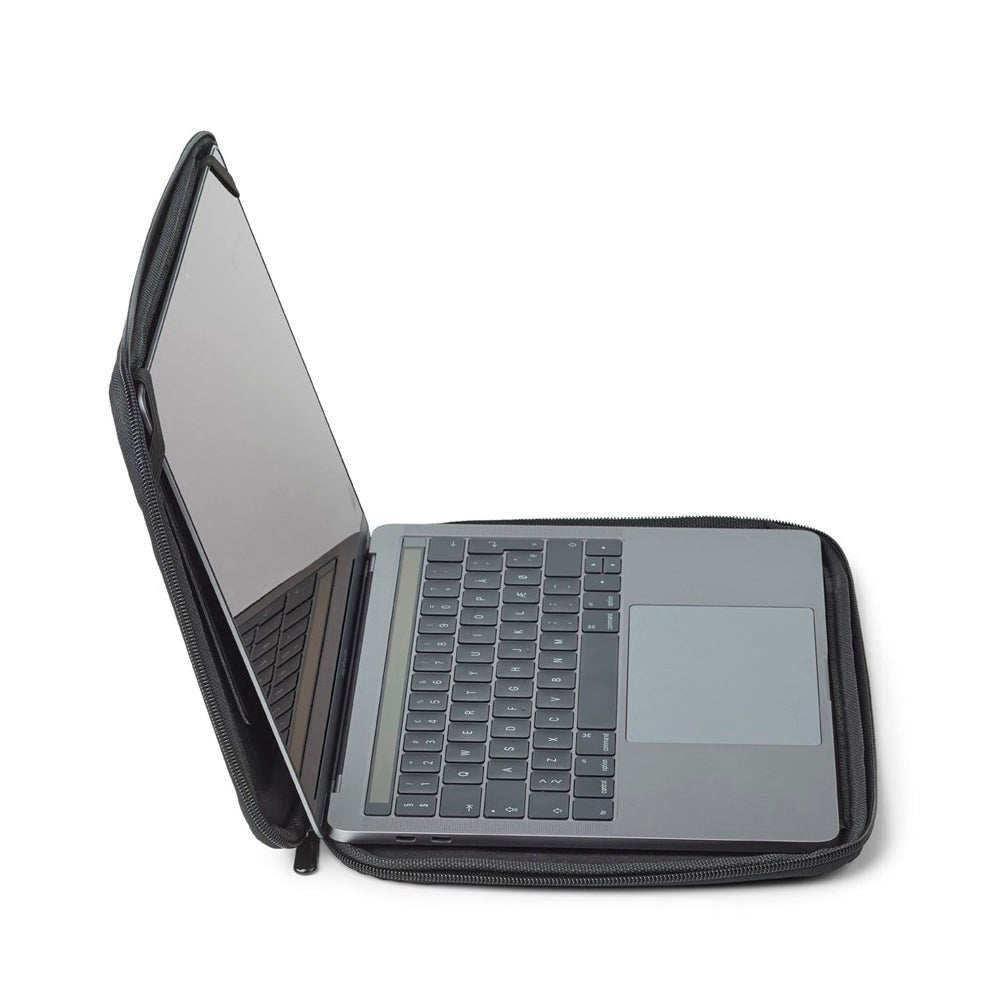 Macbook Air / Pro 13 Philbert Cover m. Solafskærmning & Integreret Privacy (24.0 × 33.5 × 2.0 cm) - Sort