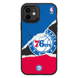 iPhone 12 / 12 Pro RhinoShield SolidSuit Håndværker NBA Cover m. Philadelphia 76ers - Sweat and Tears