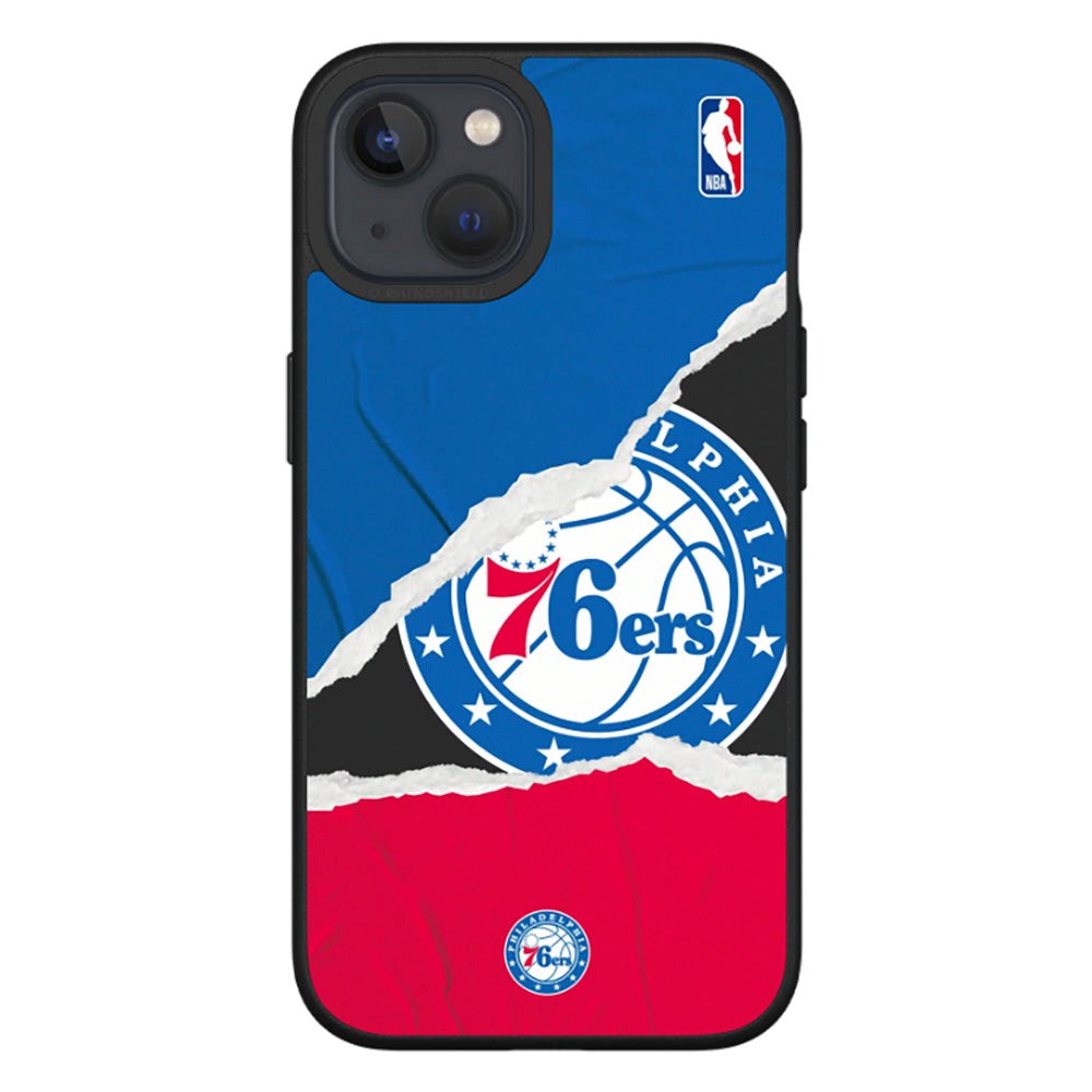 iPhone 13 RhinoShield SolidSuit Håndværker NBA Cover m. Philadelphia 76ers - Sweat and Tears