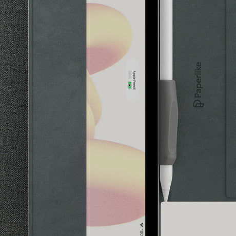 iPad Air (2022 / 2020) / Pro 11 (2022 / 2021 / 2020 / 2018) Paperlike+ Folio Bundle m. Cover, Skærmbeskyttelse & Stylus Pen Greb - Sort / Gennemsigtig