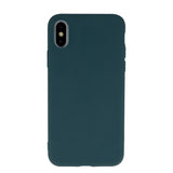 Samsung Galaxy A54 (5G) Mat Plastik Bagside Cover - Grøn