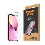 iPhone 13 Mini PanzerGlass AntiBacterial Edge-to-Edge Glas - Case-Friendly - Sort Kant