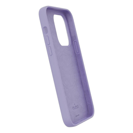 PURO iPhone 14 Pro Silikone Cover - MagSafe Kompatibel - Lilla