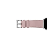 Apple Watch (38/40/SE/41/42mm) Puro E-CLASSIC Vegansk Læder Urrem - Lyserød