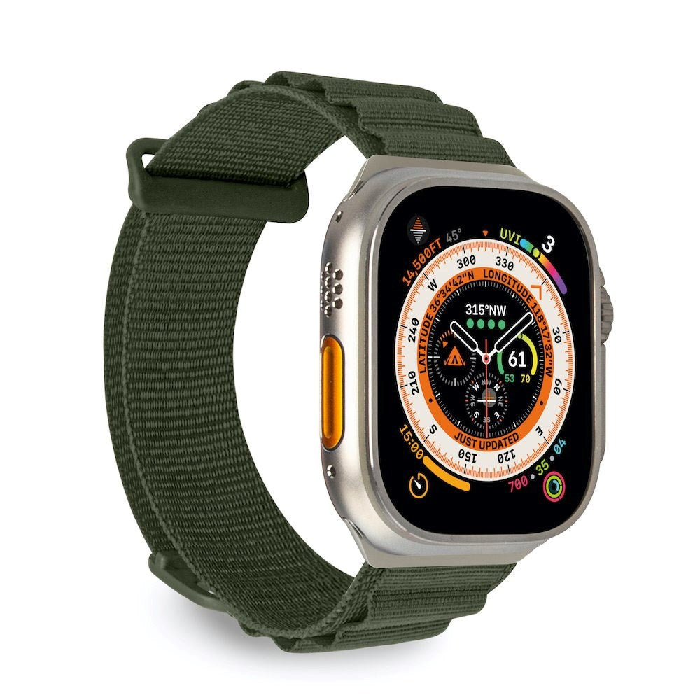 Apple Watch (42/44/SE/45/46/49mm) Puro EXTREME Urrem - Mørkegrøn