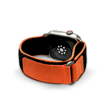 PURO TRIAL LOOP Rem - Apple Watch (38/40/SE/41/42mm) - Sort/Orange