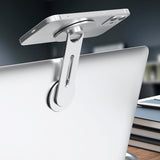 Puro Mag Mount Mobilholder til Computer - Selvklæbende - MagSafe Kompatibel - Sølv