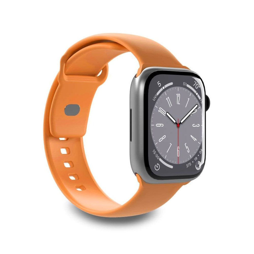 Apple Watch (38/40/SE/41/42mm) Puro ICON Silicone Urrem - Orange