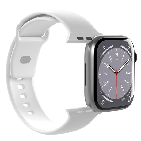 Apple Watch (42/44/SE/45/46/49mm) Puro ICON Silicone Urrem - Grøn