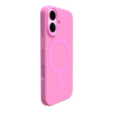 iPhone 16 - PURO DAYLIGHT Gradient MagSafe Silikone Cover - Gennemsigtig/Lyserød