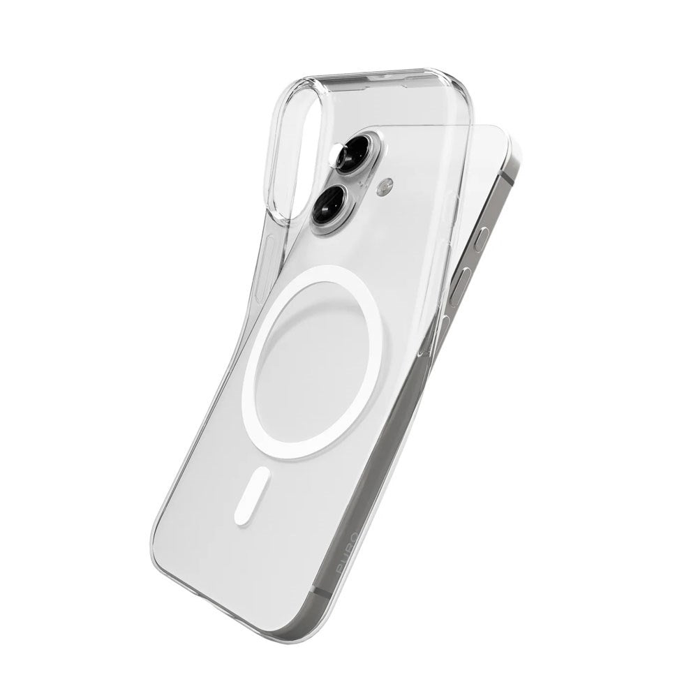 iPhone 17 PURO 0.3 MAG Genbrugsplast Bagside Cover - MagSafe Kompatibel - Gennemsigtig