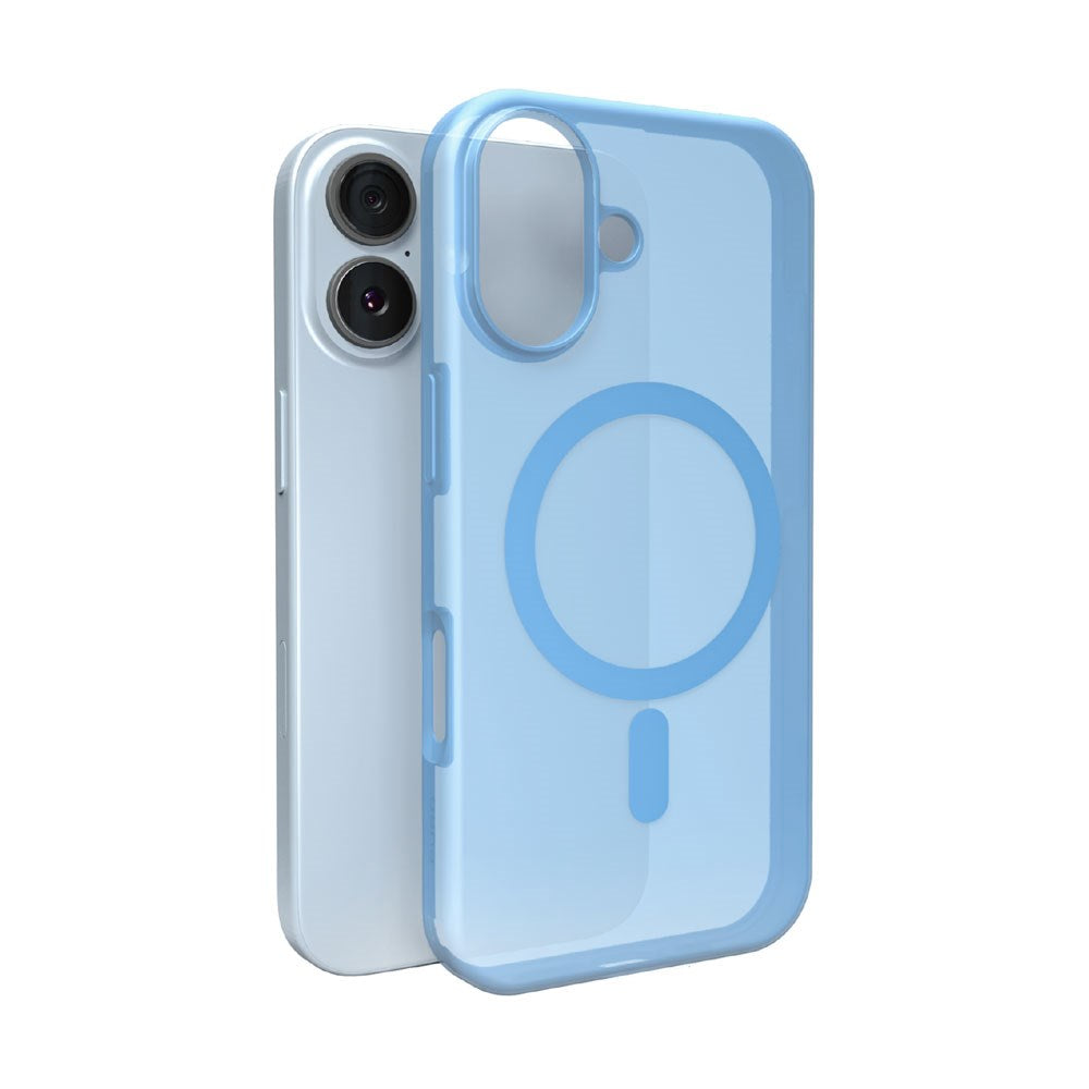 PURO iPhone 17 DAYLIGHT Case - MagSafe Kompatibel - Gennemsigtig / Blå