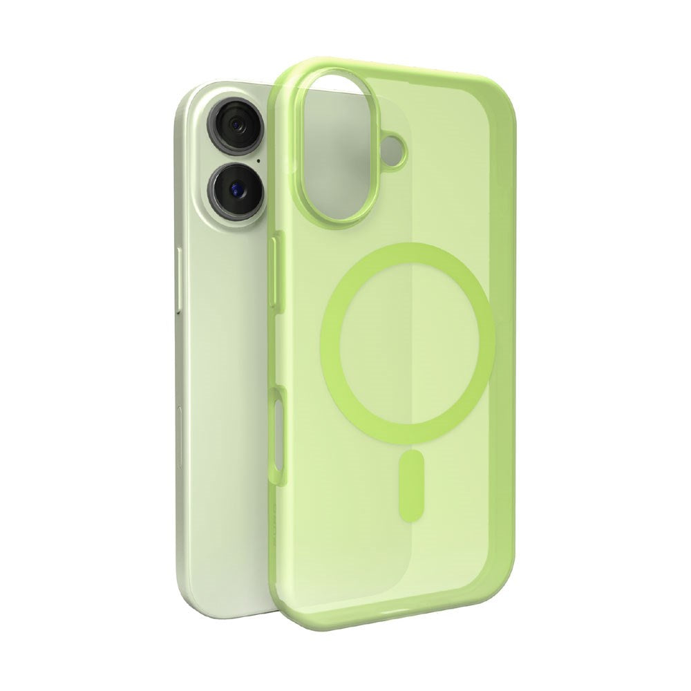 PURO iPhone 17 DAYLIGHT Case - MagSafe Kompatibel - Gennemsigtig / Grøn