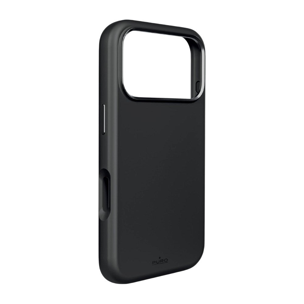 PURO iPhone 18 Pro Max ICON MAG PRO Silikone Case - MagSafe Kompatibel - Sort