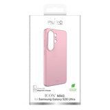PURO Samsung Galaxy S26 Ultra Silikone Cover - MagSafe Kompatibel - Lyserød