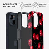 Burga iPhone 13 Tough Fashion Cover - Cherrybomb