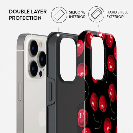 Burga iPhone 13 Pro Tough Fashion Cover - Cherrybomb