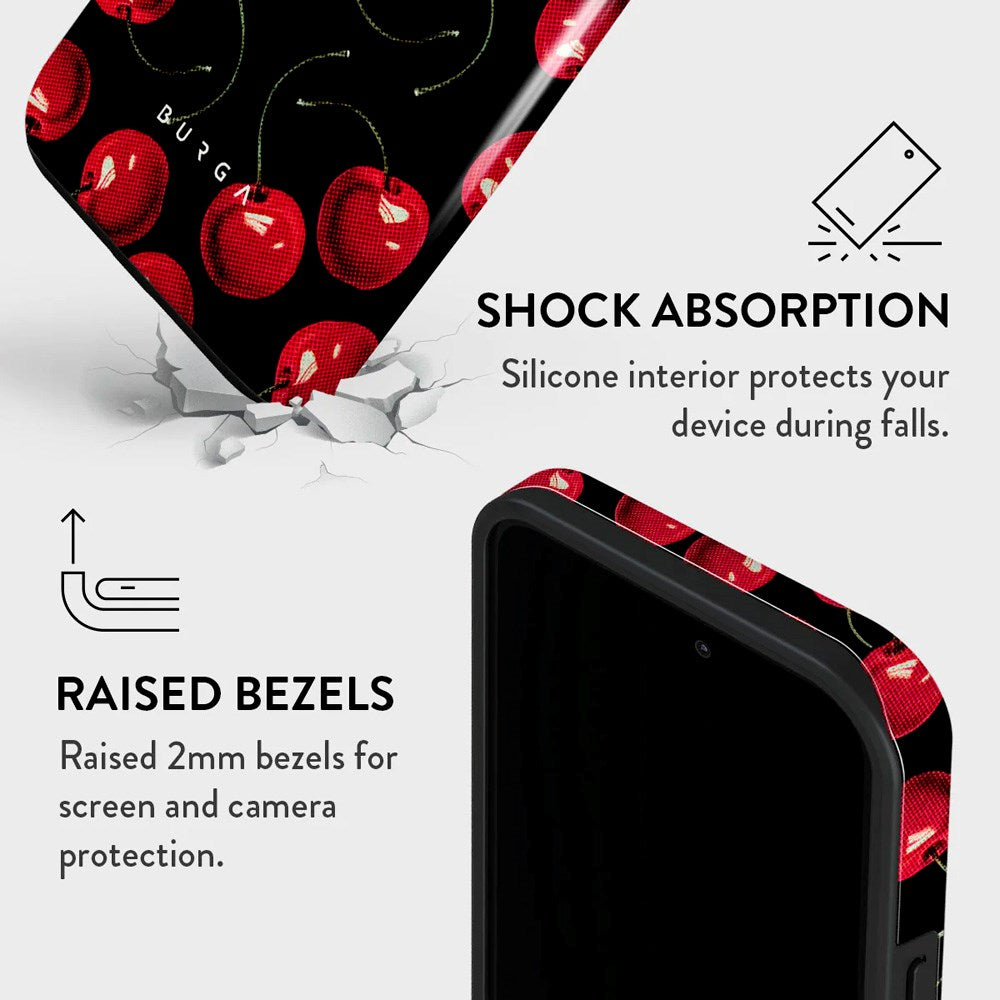 Burga iPhone 13 Pro Tough Fashion Cover - Cherrybomb