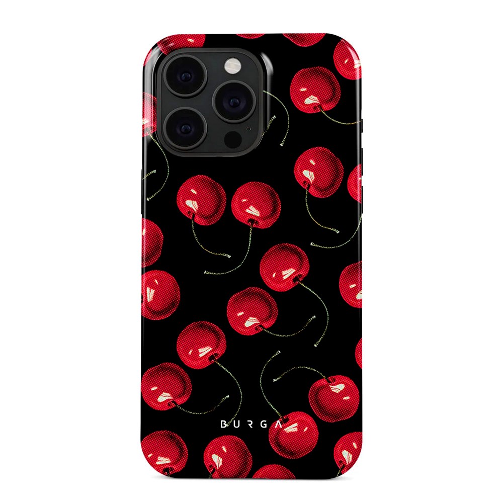 Burga iPhone 15 Pro Tough Fashion Cover - Cherrybomb