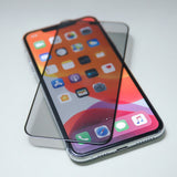 Samsung Galaxy S21 FE Anti-Peep Skærmbeskyttelse - Hærdet Glas - Sort Kant