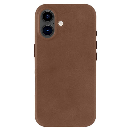 Dbramante1928 iPhone 16 Roskilde Case - 100% Genbrugsplast - MagSafe Kompatibel - Dark Tan