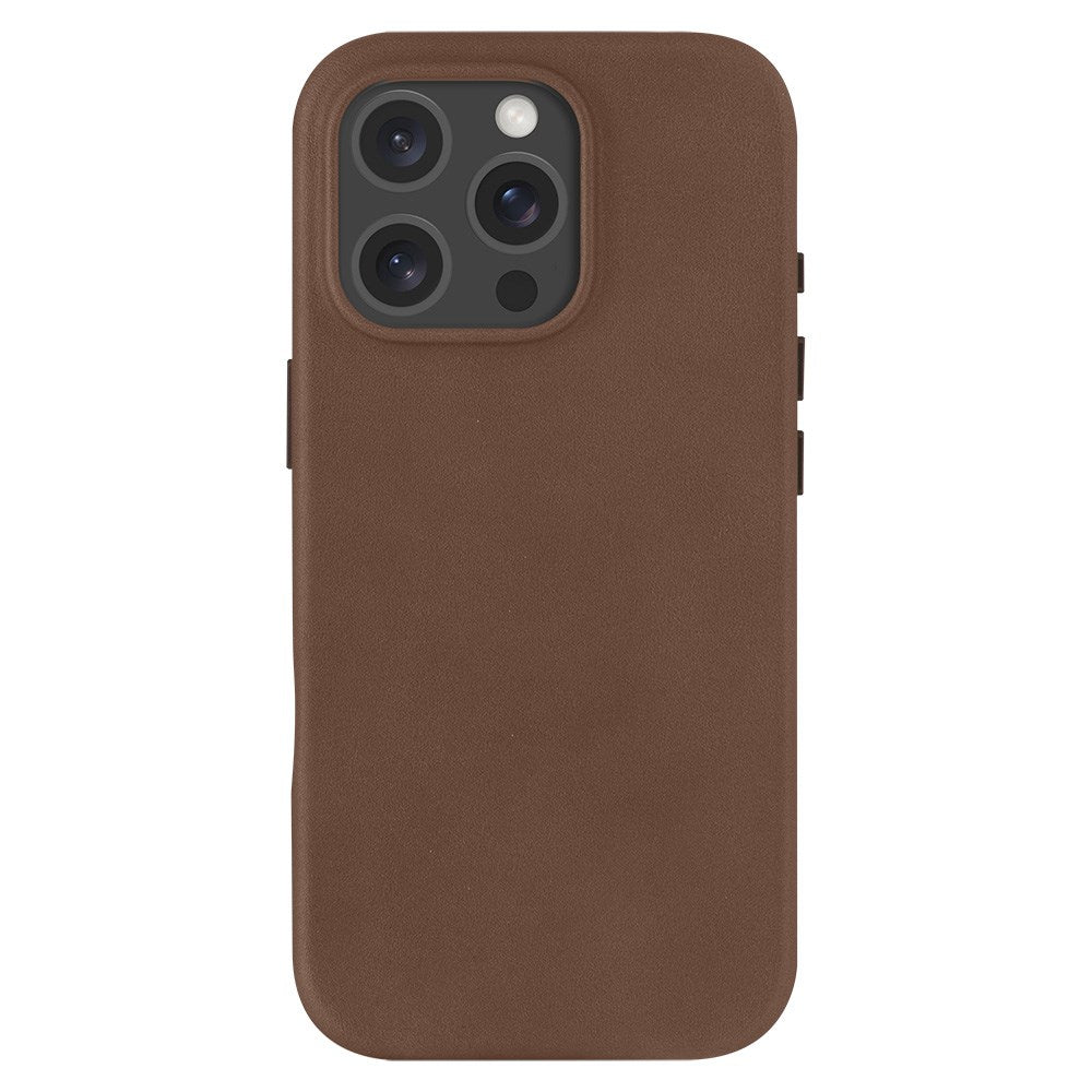 Dbramante1928 iPhone 16 Pro Roskilde Case - 100% Genbrugsplast - MagSafe Kompatibel - Dark Tan