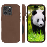 Dbramante1928 iPhone 16 Pro Roskilde Case - 100% Genbrugsplast - MagSafe Kompatibel - Dark Tan