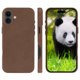 Dbramante1928 iPhone 16 Plus Roskilde Case - 100% Genbrugsplast - MagSafe Kompatibel - Dark Tan